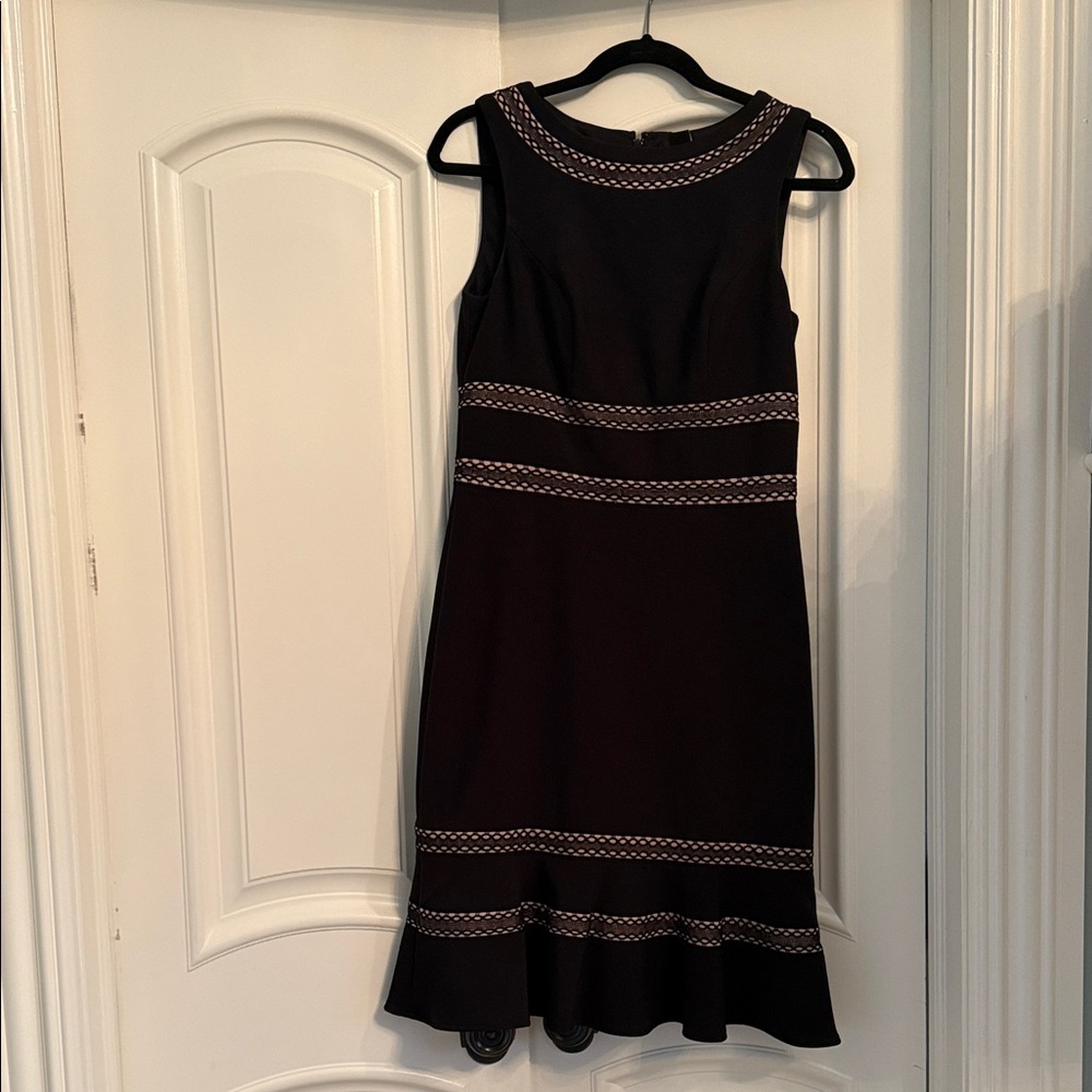 Elegant WHBM Black Sleeveless Dress